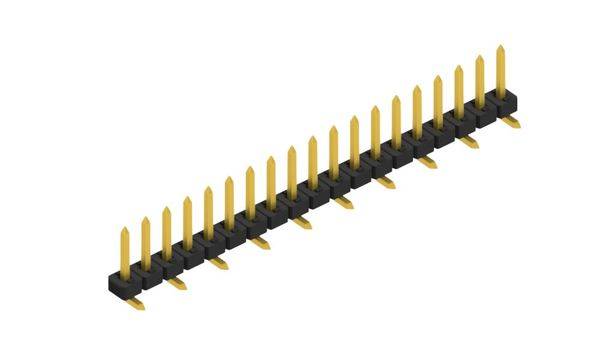 Fischer Elektronik Stiftleiste (Standard) Anzahl Reihen: 1 SLY7SMD04519G 10St.