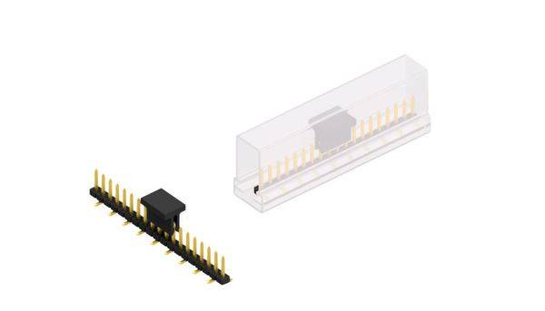 Fischer Elektronik Stiftleiste (Standard) Anzahl Reihen: 1 SLY7SMD04519GBSM 10St.