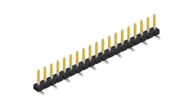 Fischer Elektronik Stiftleiste (Standard) Anzahl Reihen: 1 SLY7SMD04519S 10St.