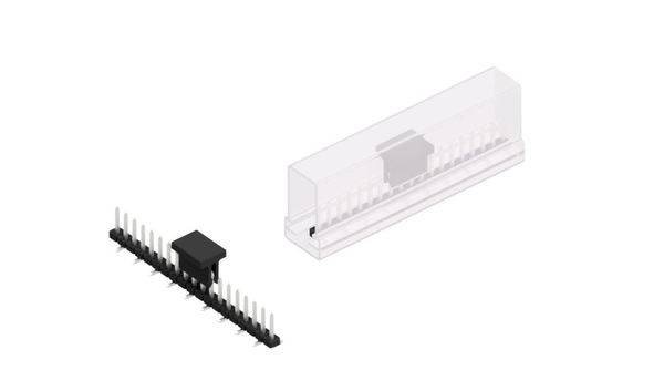 Fischer Elektronik Stiftleiste (Standard) Anzahl Reihen: 1 SLY7SMD04519ZBSM 10St.