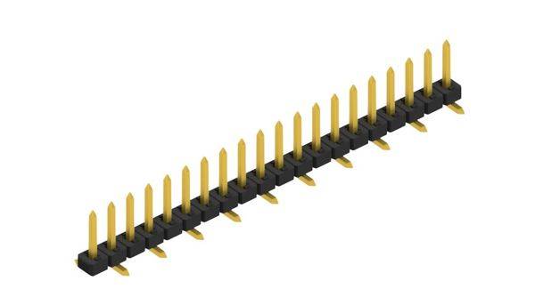 Fischer Elektronik Stiftleiste (Standard) Anzahl Reihen: 1 10063357 10St.