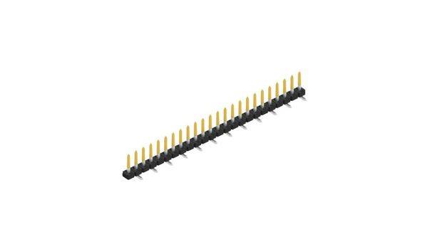 Fischer Elektronik Stiftleiste (Standard) Anzahl Reihen: 1 SLY7SMD04524S 10St.