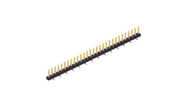 Fischer Elektronik Stiftleiste (Standard) Anzahl Reihen: 1 SLY7SMD04529S 10St.