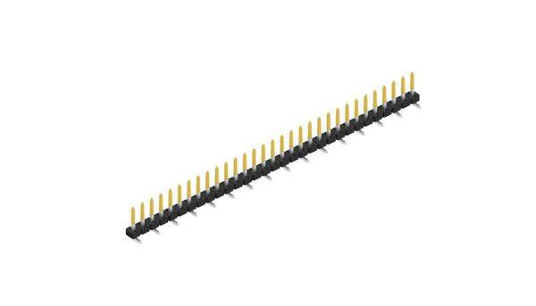 Fischer Elektronik Stiftleiste (Standard) Anzahl Reihen: 1 SLY7SMD04531S 10St.