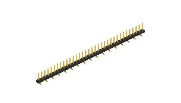 Fischer Elektronik Stiftleiste (Standard) Anzahl Reihen: 1 SLY7SMD04534G 10St.