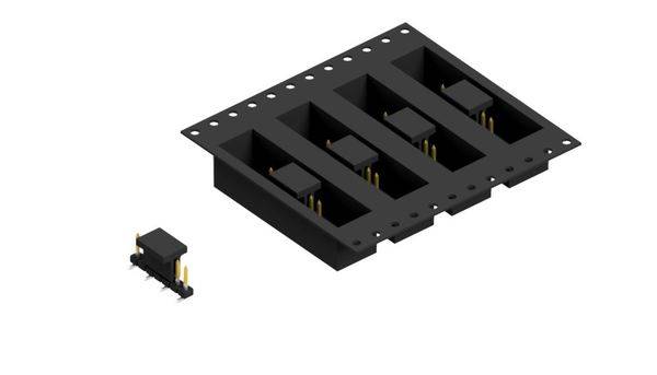Fischer Elektronik Stiftleiste (Standard) Anzahl Reihen: 1 SLY7SMD0457SBTR 650St.