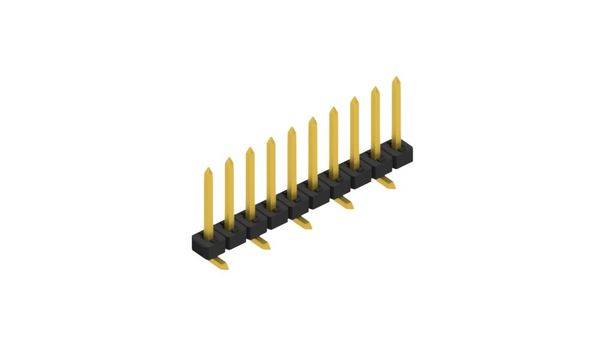 Fischer Elektronik Stiftleiste (Standard) Anzahl Reihen: 1 10132405 10St.