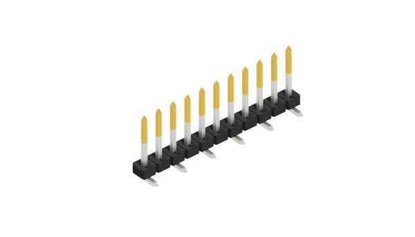 Fischer Elektronik Stiftleiste (Standard) Anzahl Reihen: 1 SLY7SMD06211S 10St.