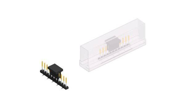 Fischer Elektronik Stiftleiste (Standard) Anzahl Reihen: 1 SLY7SMD06211SBSM 10St.