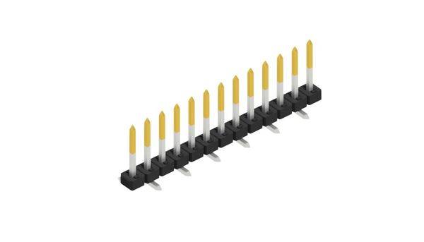 Fischer Elektronik Stiftleiste (Standard) Anzahl Reihen: 1 SLY7SMD06213S 10St.