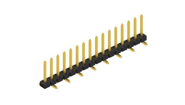 Fischer Elektronik Stiftleiste (Standard) Anzahl Reihen: 1 SLY7SMD06216G 10St.