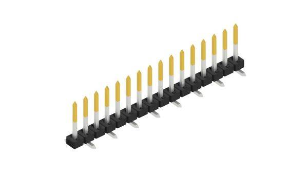 Fischer Elektronik Stiftleiste (Standard) Anzahl Reihen: 1 SLY7SMD06216S 10St.