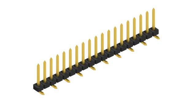 Fischer Elektronik Stiftleiste (Standard) Anzahl Reihen: 1 SLY7SMD06219G 10St.