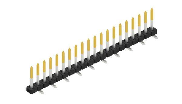 Fischer Elektronik Stiftleiste (Standard) Anzahl Reihen: 1 10063403 10St.