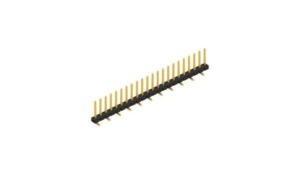 Fischer Elektronik Stiftleiste (Standard) Anzahl Reihen: 1 SLY7SMD06222G 10St.
