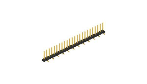 Fischer Elektronik Stiftleiste (Standard) Anzahl Reihen: 1 SLY7SMD06224G 10St.