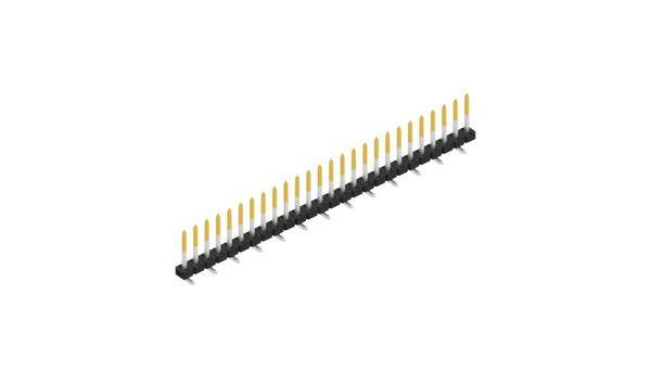 Fischer Elektronik Stiftleiste (Standard) Anzahl Reihen: 1 SLY7SMD06226S 10St.