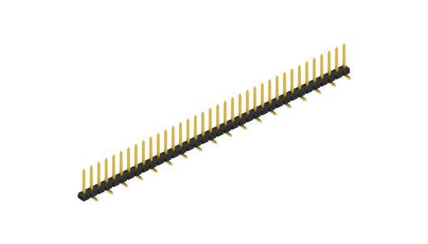 Fischer Elektronik Stiftleiste (Standard) Anzahl Reihen: 1 SLY7SMD06236G 10St.