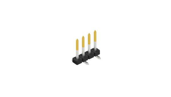 Fischer Elektronik Stiftleiste (Standard) Anzahl Reihen: 1 10063370 10St.