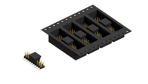 Fischer Elektronik Stiftleiste (Standard) Anzahl Reihen: 2 10063498 650St.