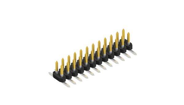 Fischer Elektronik Stiftleiste (Standard) Anzahl Reihen: 2 SLY8SMD03624S 10St.