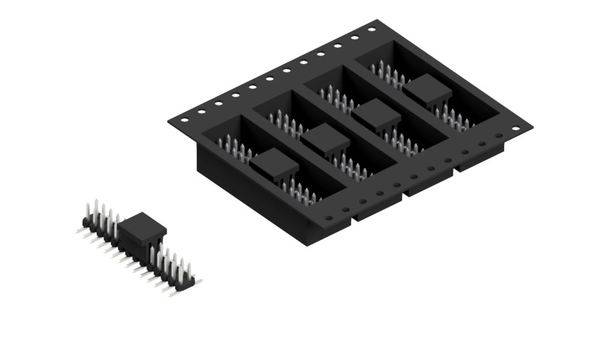 Fischer Elektronik Stiftleiste (Standard) Anzahl Reihen: 2 SLY8SMD03628ZBTR 650St.