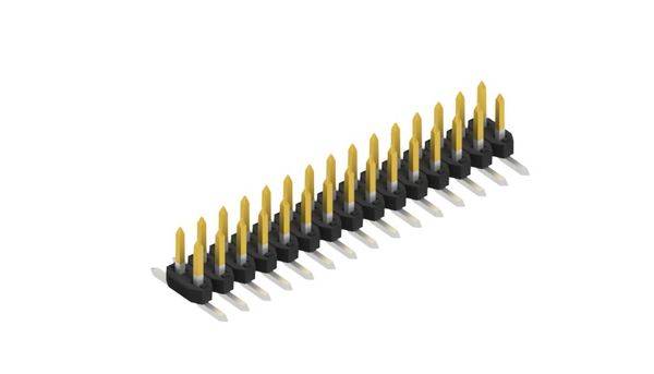 Fischer Elektronik Stiftleiste (Standard) Anzahl Reihen: 2 10063514 10St.