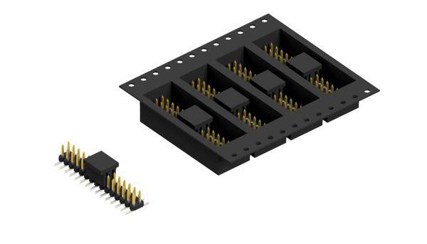 Fischer Elektronik Stiftleiste (Standard) Anzahl Reihen: 2 10063517 650St.