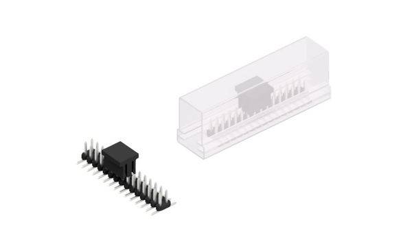 Fischer Elektronik Stiftleiste (Standard) Anzahl Reihen: 2 10063520 10St.