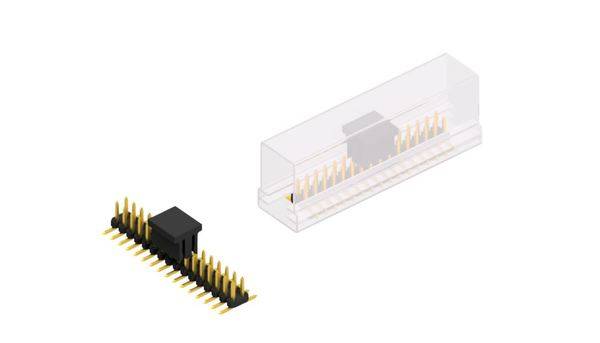 Fischer Elektronik Stiftleiste (Standard) Anzahl Reihen: 2 10063524 10St.