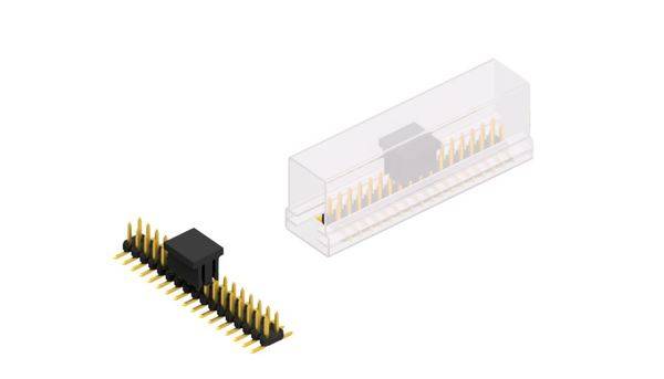 Fischer Elektronik Stiftleiste (Standard) Anzahl Reihen: 2 10063530 10St.