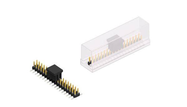Fischer Elektronik Stiftleiste (Standard) Anzahl Reihen: 2 SLY8SMD03636SBSM 10St.