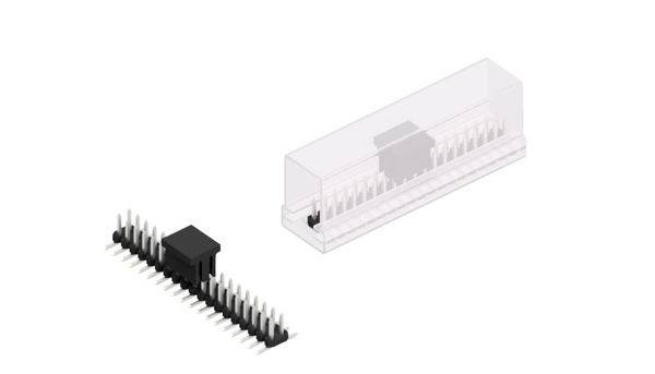 Fischer Elektronik Stiftleiste (Standard) Anzahl Reihen: 2 SLY8SMD03638ZBSM 10St.