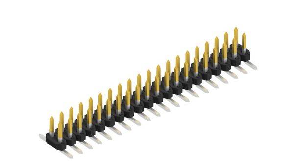 Fischer Elektronik Stiftleiste (Standard) Anzahl Reihen: 2 10063542 10St.