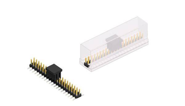 Fischer Elektronik Stiftleiste (Standard) Anzahl Reihen: 2 10063543 10St.