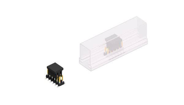 Fischer Elektronik Stiftleiste (Standard) Anzahl Reihen: 2 SLY8SMD04512SBSM 10St.