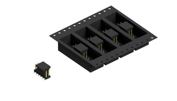 Fischer Elektronik Stiftleiste (Standard) Anzahl Reihen: 2 SLY8SMD04512SBTR 650St.