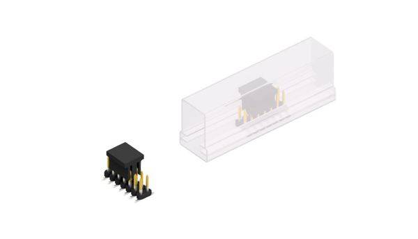 Fischer Elektronik Stiftleiste (Standard) Anzahl Reihen: 2 SLY8SMD04514SBSM 10St.