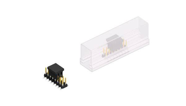 Fischer Elektronik Stiftleiste (Standard) Anzahl Reihen: 2 SLY8SMD04516SBSM 10St.