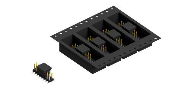 Fischer Elektronik Stiftleiste (Standard) Anzahl Reihen: 2 10151216 650St.