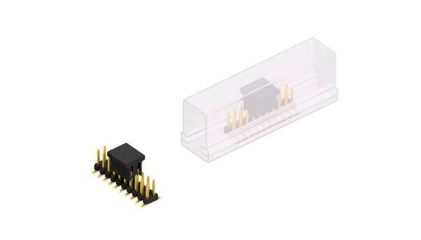 Fischer Elektronik Stiftleiste (Standard) Anzahl Reihen: 2 10063613 10St.