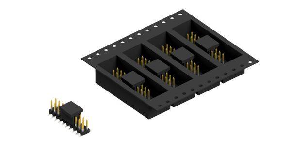 Fischer Elektronik Stiftleiste (Standard) Anzahl Reihen: 2 10063618 650 St.