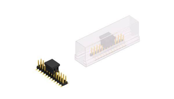 Fischer Elektronik Stiftleiste (Standard) Anzahl Reihen: 2 10063630 10St.