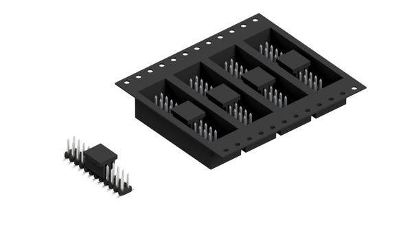 Fischer Elektronik Stiftleiste (Standard) Anzahl Reihen: 2 10063637 650St.
