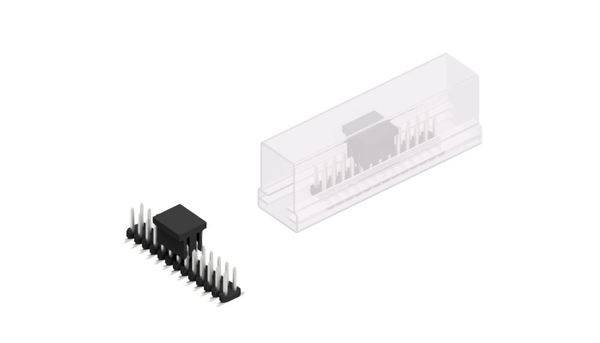 Fischer Elektronik Stiftleiste (Standard) Anzahl Reihen: 2 SLY8SMD04526ZBSM 10St.