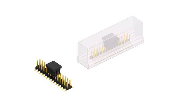 Fischer Elektronik Stiftleiste (Standard) Anzahl Reihen: 2 SLY8SMD04528GBSM 10St.