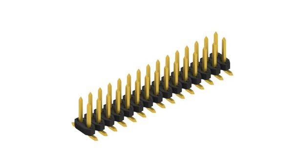 Fischer Elektronik Stiftleiste (Standard) Anzahl Reihen: 2 10063643 10St.