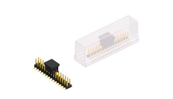 Fischer Elektronik Stiftleiste (Standard) Anzahl Reihen: 2 10063644 10St.