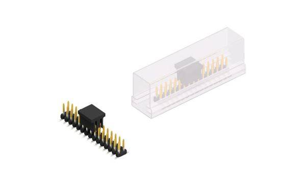 Fischer Elektronik Stiftleiste (Standard) Anzahl Reihen: 2 SLY8SMD04530SBSM 10St.