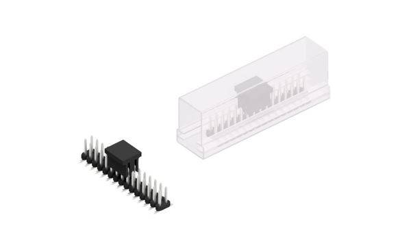 Fischer Elektronik Stiftleiste (Standard) Anzahl Reihen: 2 SLY8SMD04530ZBSM 10St.